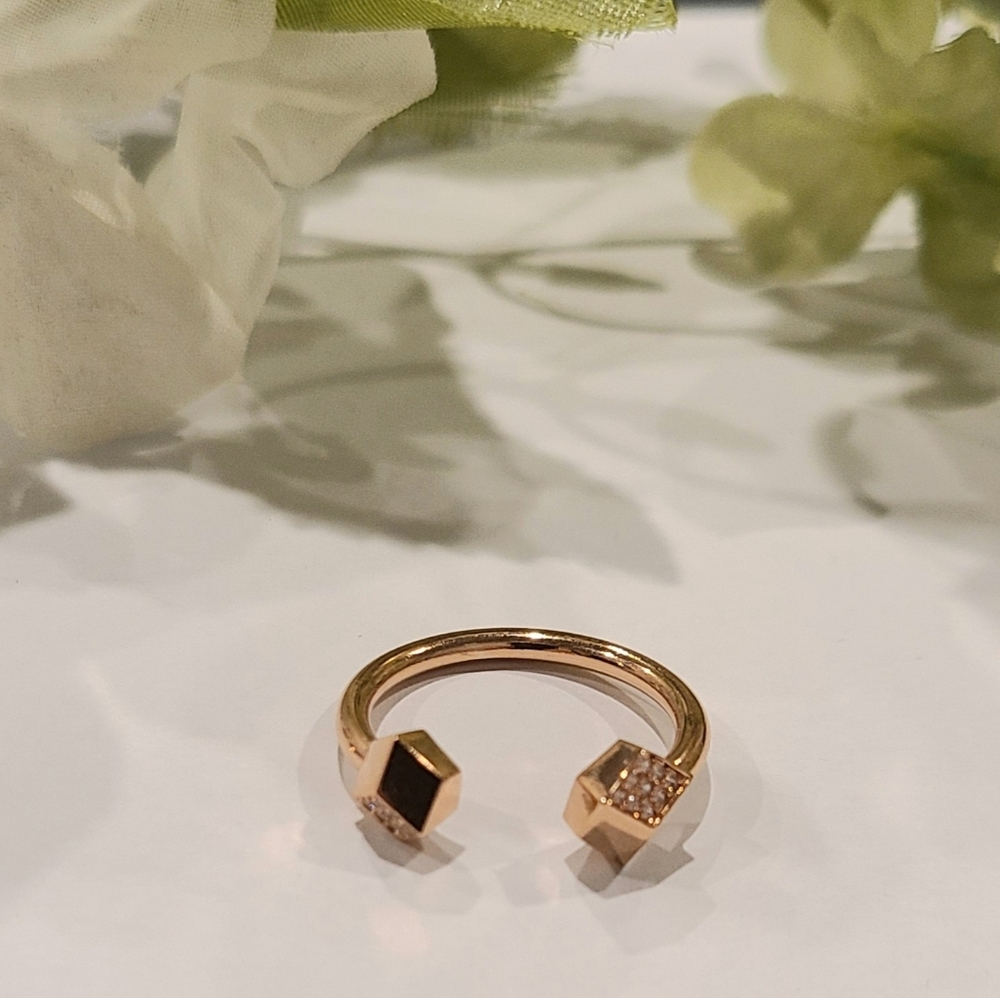 TAI - Rose Gold Open Design Ring